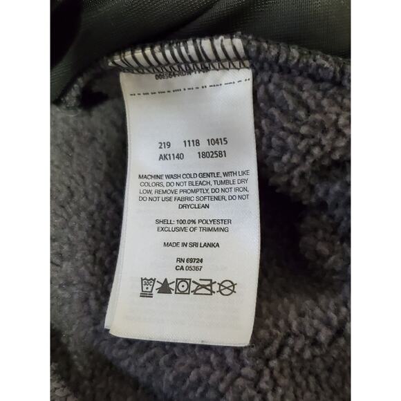 Columbia Women’s L Gray Textured Fleece Pullover 1/4 Snap Long Sleeve Cozy Warm - Picture 7 of 12